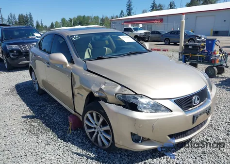 2006 Lexus Is 250 z USA, uszkodzony, nr VIN JTHCK262365000936